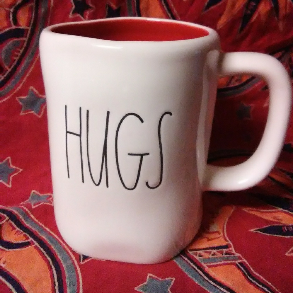 Sold on other site!!!!!! Rae Dunn Hugs Mug - Picture 3 of 4